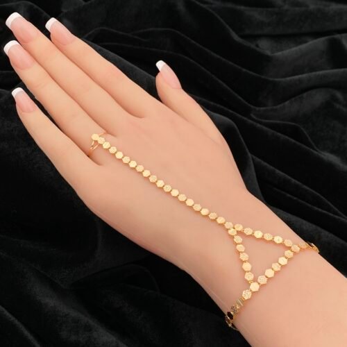 كف ذهب عيار 21 الوزن 6.72 جرام