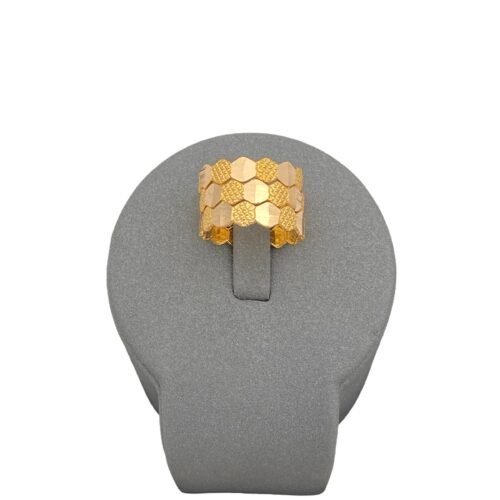 خاتم مرامي ذهب عيار 21 الوزن 4.55 جرام