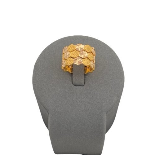 خاتم مرامي ذهب عيار 21 الوزن 5.94 جرام