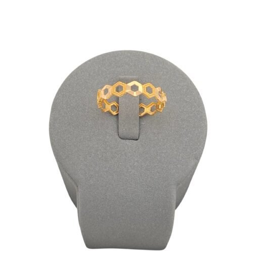 دبلة ذهب عيار 21 الوزن 1.62 جرام