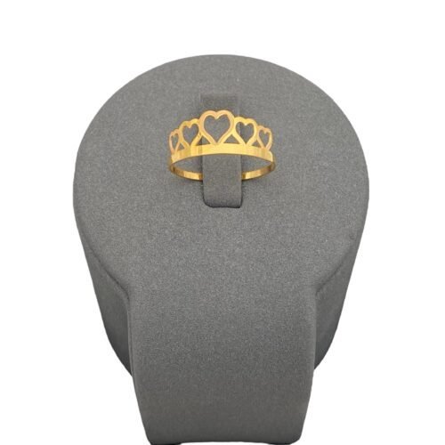 خاتم ذهب عيار 21 الوزن 0.62 جرام