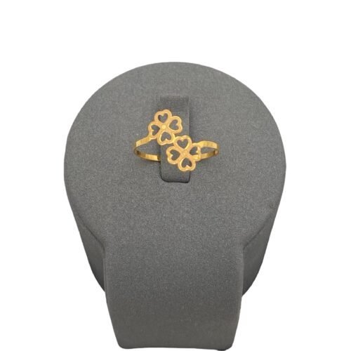 خاتم ذهب عيار 21 الوزن 0.64 جرام