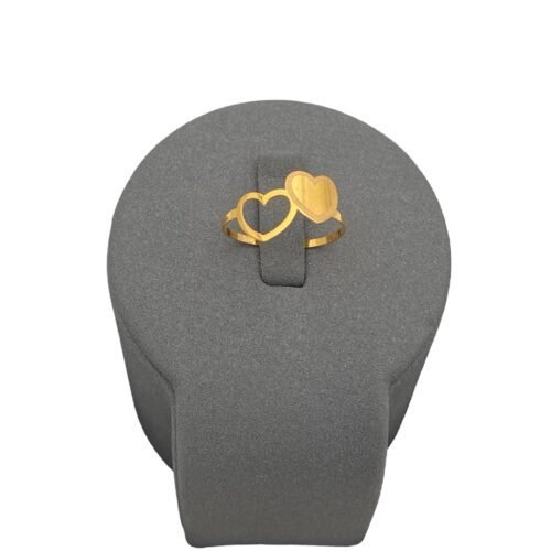 خاتم ذهب عيار 21 الوزن 0.70 جرام