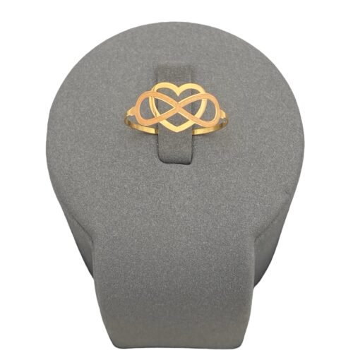 خاتم ذهب عيار 21 الوزن 0.50 جرام