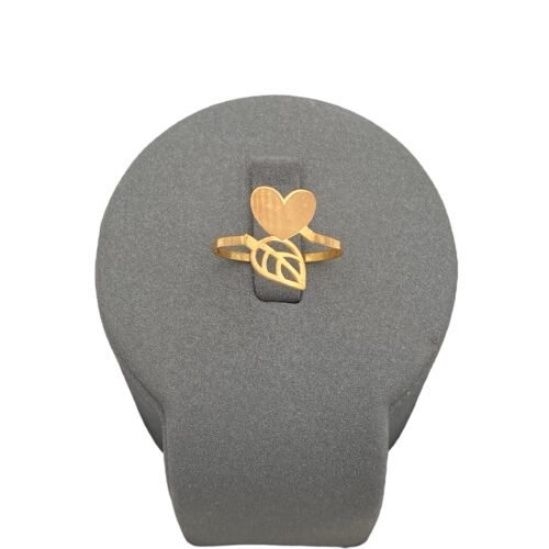 خاتم ذهب عيار 21 الوزن 0.73 جرام