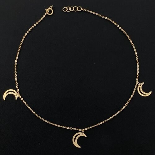 خلخال ذهب عيار 18 الوزن 1.16 جرام