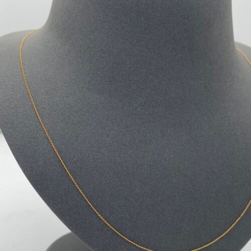 سلسال ذهب عيار 21 الوزن 0.83 جرام