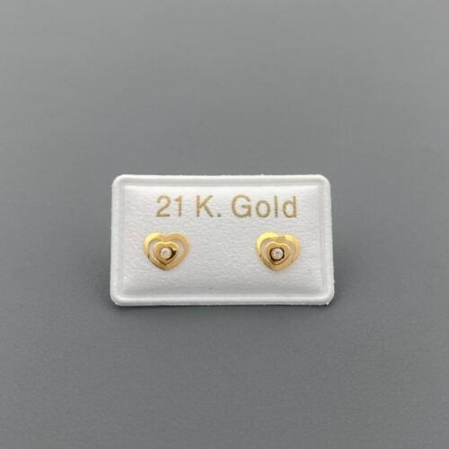 حلق طبي ذهب عيار 21 الوزن 0.27 جرام