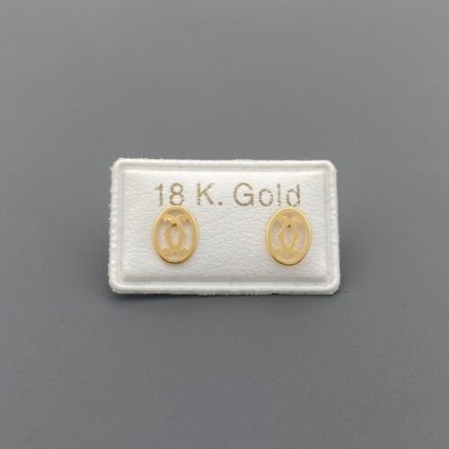 حلق طبي ذهب عيار 18 الوزن 0.27 جرام