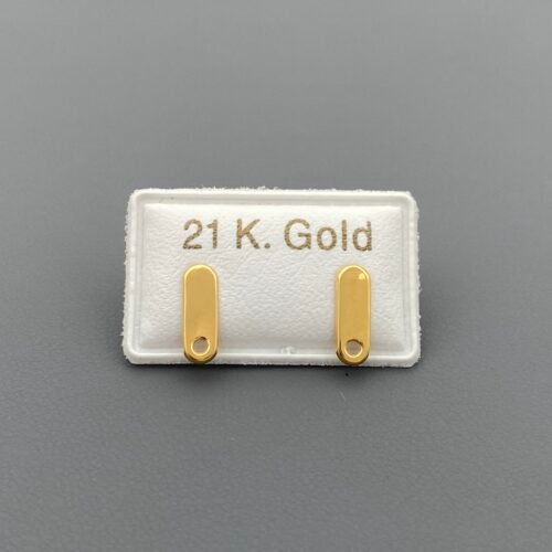 حلق طبي ذهب عيار 21 الوزن 0.27 جرام