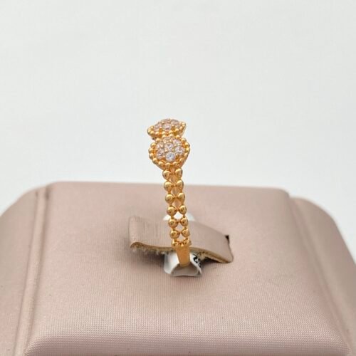 خاتم ذهب عيار 21 الوزن 1.83 جرام