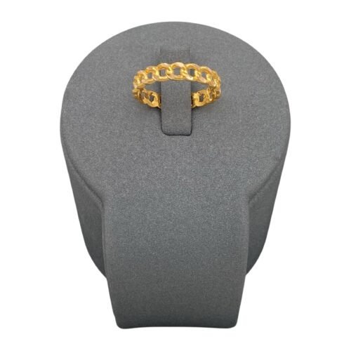 دبله ذهب عيار 21 الوزن 1.95 جرام