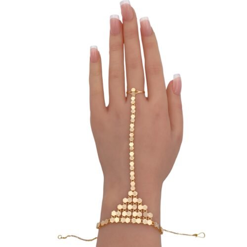 كف ذهب عيار 21 الوزن 7.86 جرام