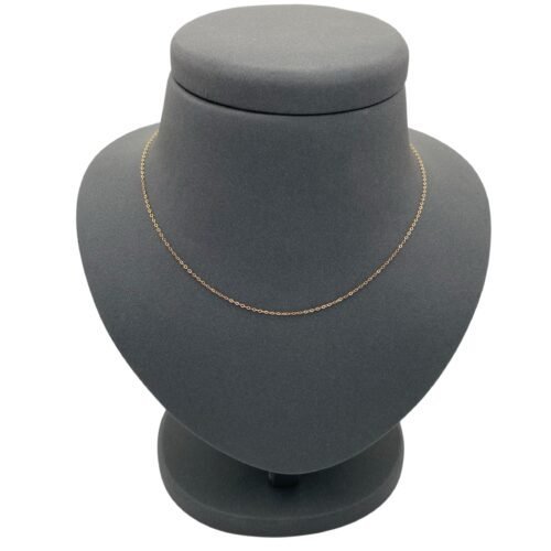 سلسال ذهب عيار 21 الوزن 1.12 جرام