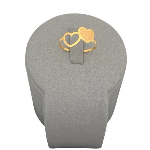 خاتم ذهب عيار 21 الوزن 0.48 جرام