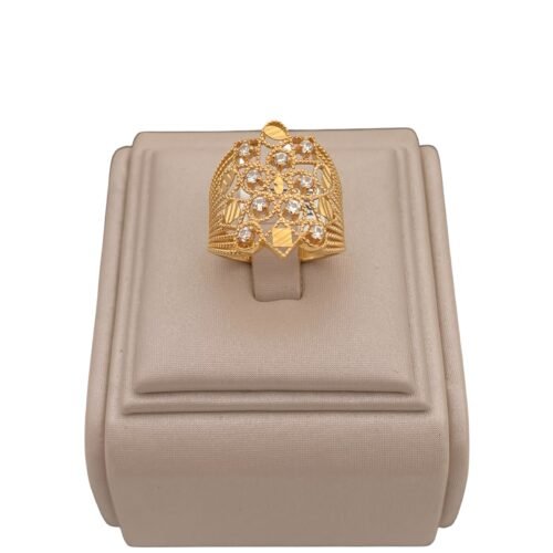 خاتم ذهب عيار 21 الوزن 4.53 جرام