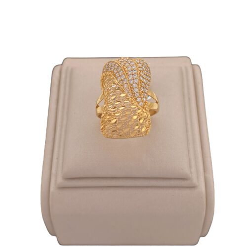 خاتم ذهب عيار 21 الوزن 4.65 جرام