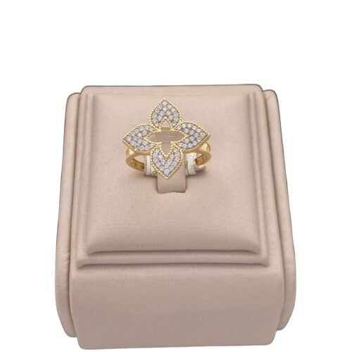 خاتم ذهب عيار 18 الوزن 2.64 جرام