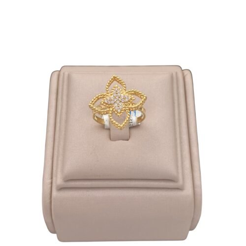 خاتم ذهب عيار 18 الوزن 2.64 جرام