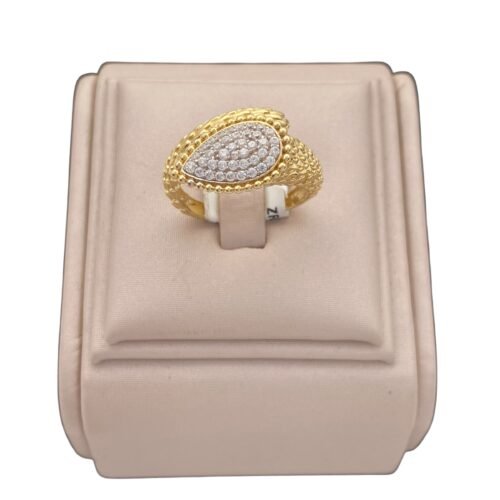 خاتم ذهب عيار 18 الوزن 4.44 جرام