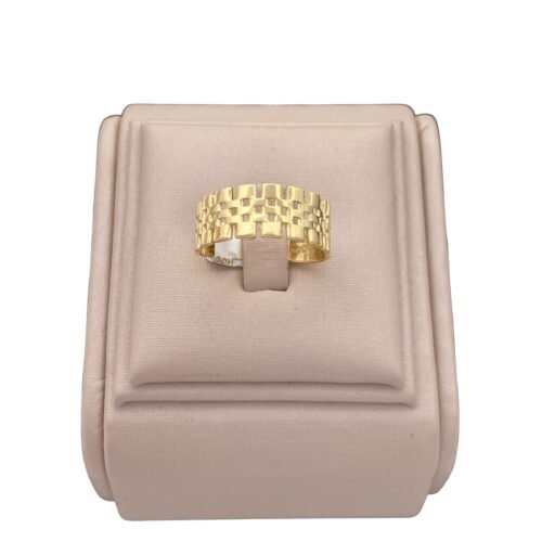 خاتم ذهب عيار 18 الوزن 2.14 جرام