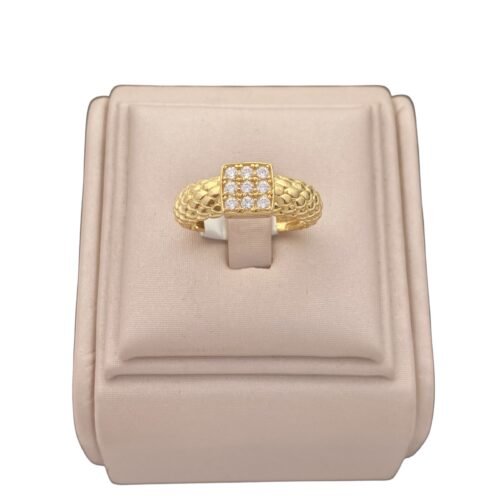 خاتم ذهب عيار 18 الوزن 3.60 جرام