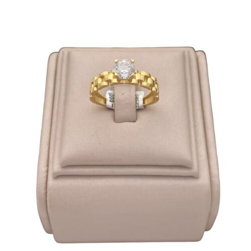 خاتم ذهب عيار 18 الوزن 3.03 جرام