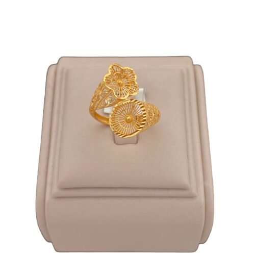 خاتم ذهب عيار 21 الوزن 2.56 جرام