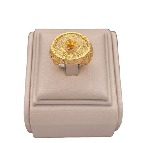 خاتم ذهب عيار 21 الوزن 2.56 جرام