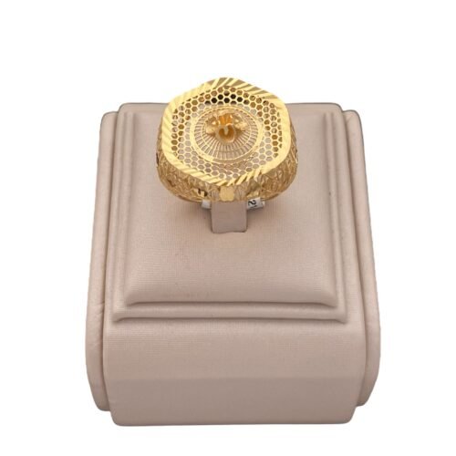 خاتم ذهب عيار 21 الوزن 5.33 جرام