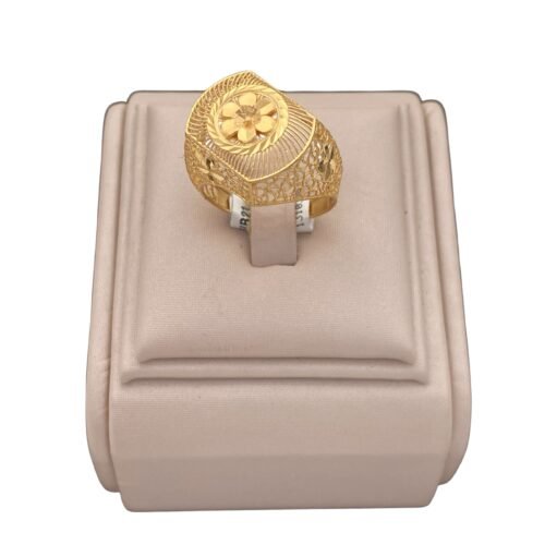 خاتم ذهب عيار 21 الوزن 3.50 جرام