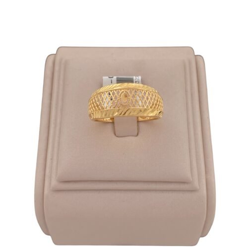 خاتم ذهب عيار 21 الوزن 2.65 جرام