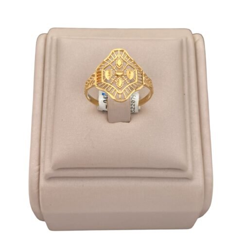 خاتم ذهب عيار 21 الوزن 1.52 جرام