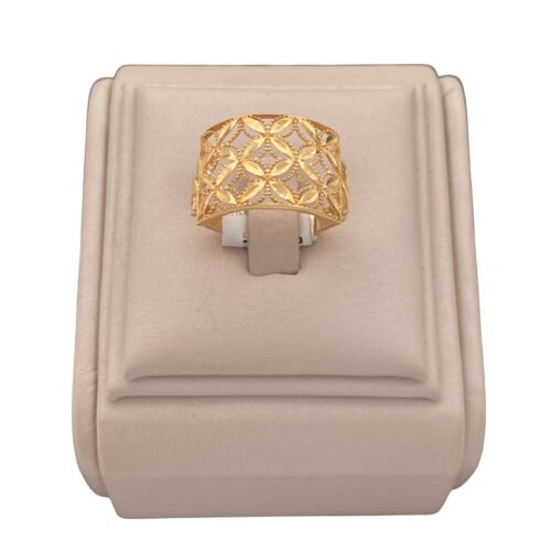 خاتم ذهب عيار 21 الوزن 2.19 جرام