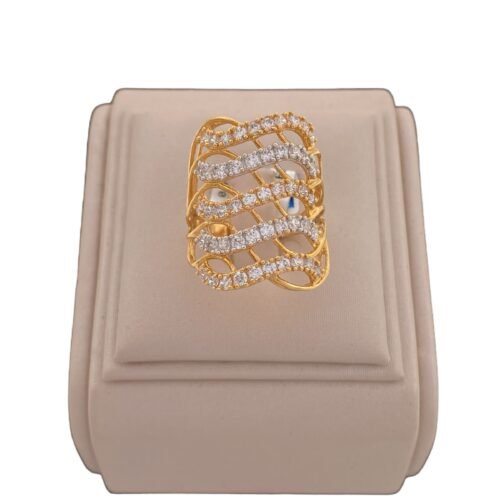 خاتم ذهب عيار 21 الوزن 5.88 جرام