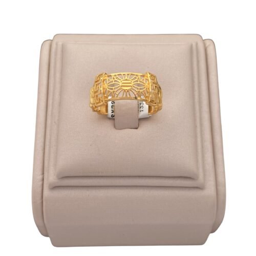 خاتم ذهب عيار 21 الوزن 2.11 جرام