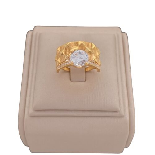 خاتم ذهب عيار 21 الوزن 5.36 جرام