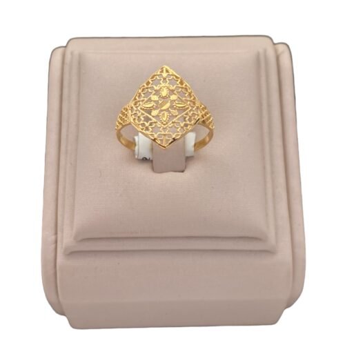 خاتم ذهب عيار 21 الوزن 1.77 جرام