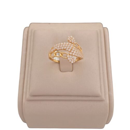 خاتم ذهب عيار 21 الوزن 1.83 جرام