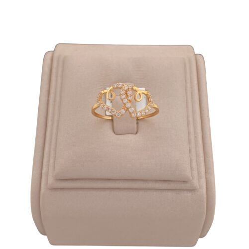 خاتم ذهب عيار 21 الوزن 1.17 جرام