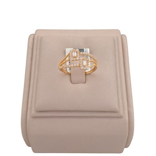 خاتم ذهب عيار 21 الوزن 1.30 جرام