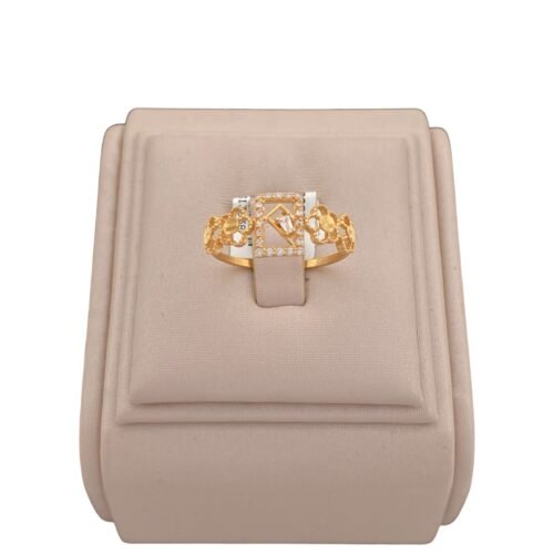 خاتم ذهب عيار 21 الوزن 1.52 جرام