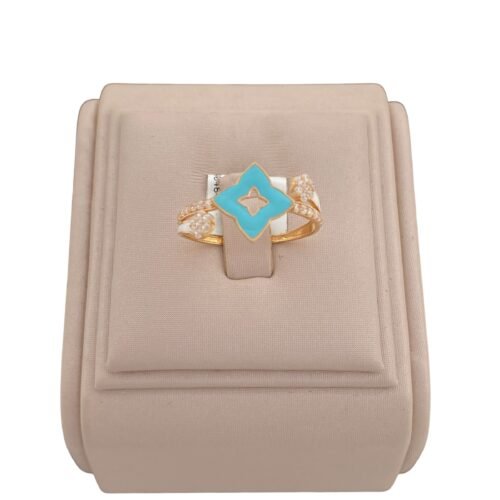 خاتم ذهب عيار 21 الوزن 1.58 جرام