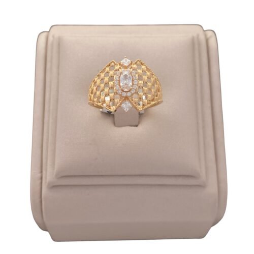 خاتم ذهب عيار 21 الوزن 2.36 جرام