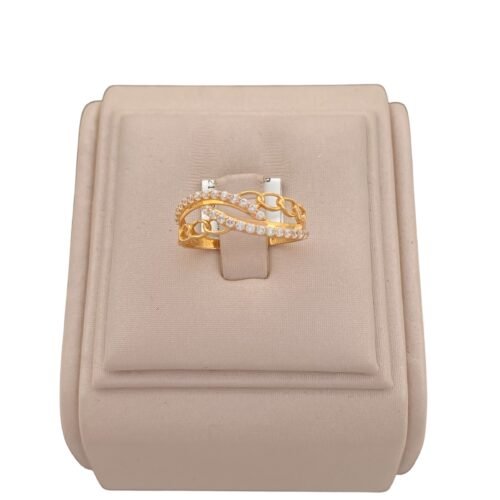 خاتم ذهب عيار 21 الوزن 1.54 جرام