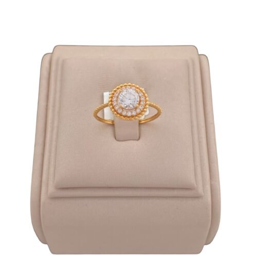 خاتم ذهب عيار 21 الوزن 1.73 جرام