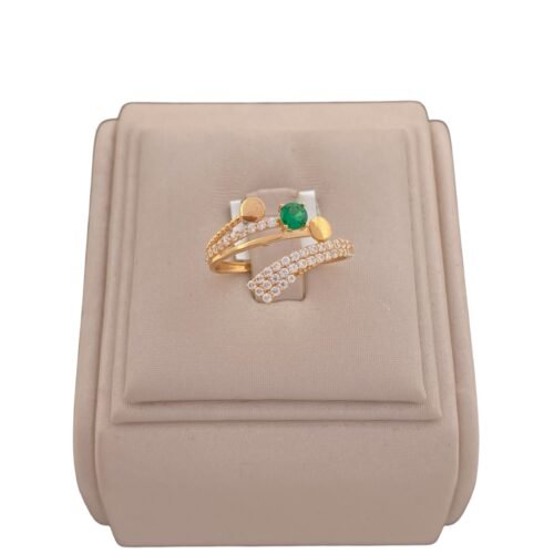 خاتم ذهب عيار 21 الوزن 1.50 جرام