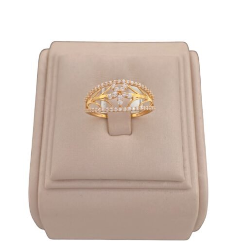 خاتم ذهب عيار 21 الوزن 1.65 جرام