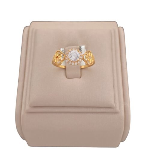 خاتم ذهب عيار 21 الوزن 1.61 جرام