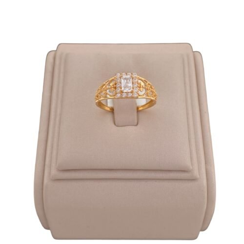 خاتم ذهب عيار 21 الوزن 1.55 جرام